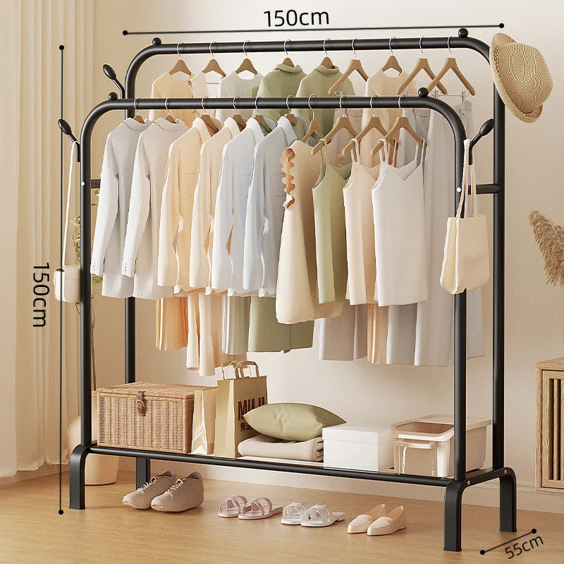 Portant à Vêtements en Métal Épais