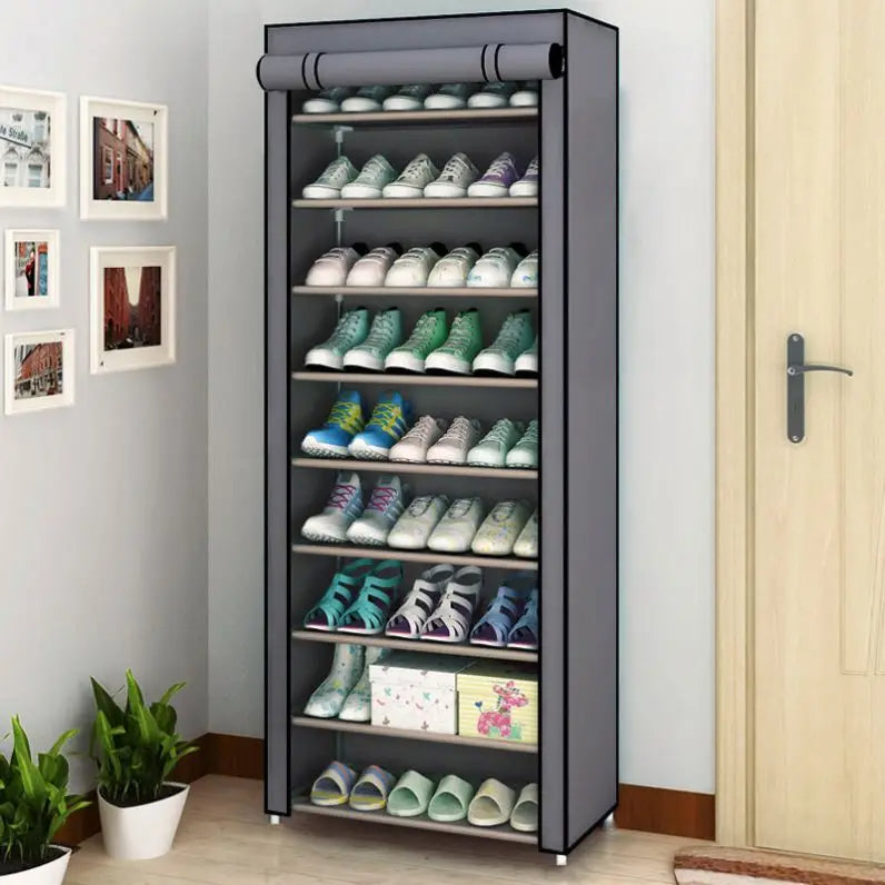 Armoire à Chaussures Économique de Haute Qualité à 9 Niveaux