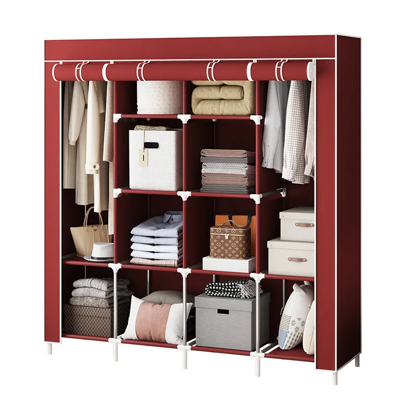 Armoire de rangement pour chaussures et vêtements