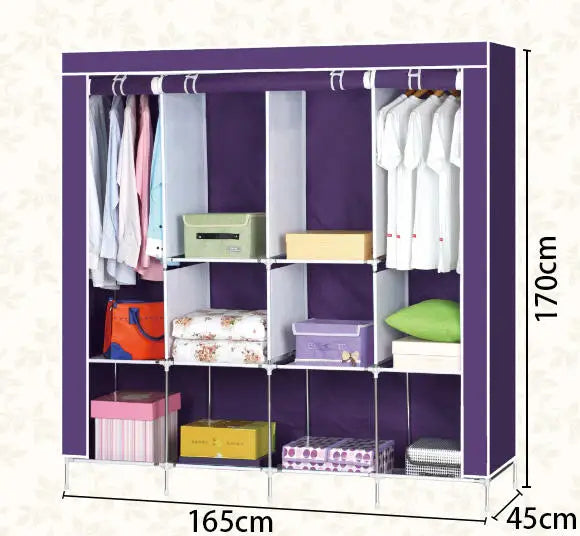 Armoire de rangement pour chaussures et vêtements