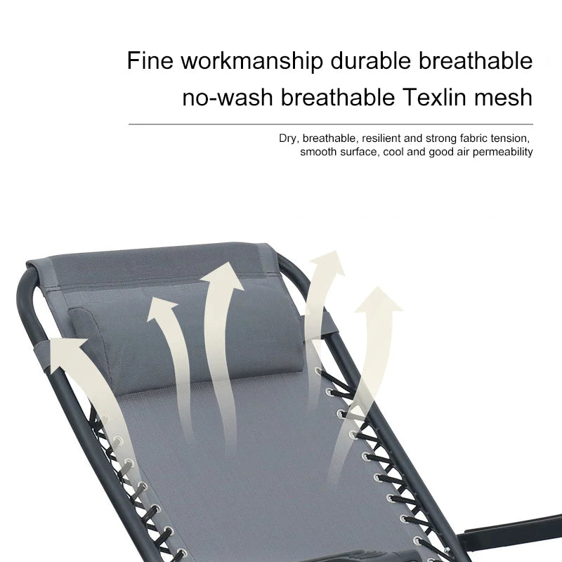 chaise longue pliante