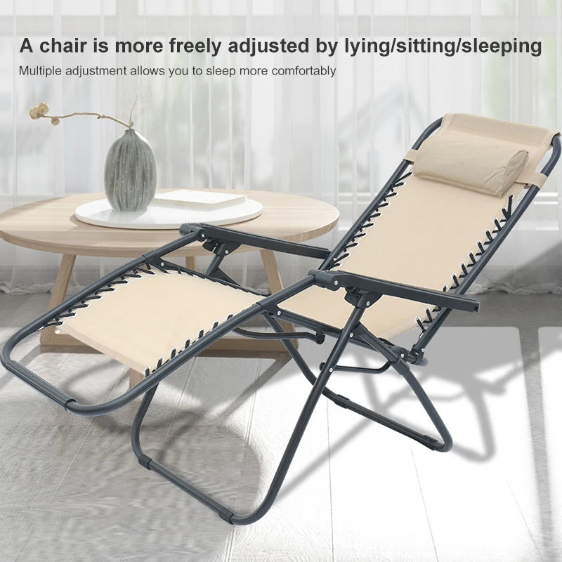 chaise longue pliante