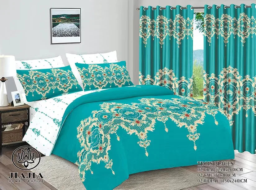 Ensemble de draps 100% coton
