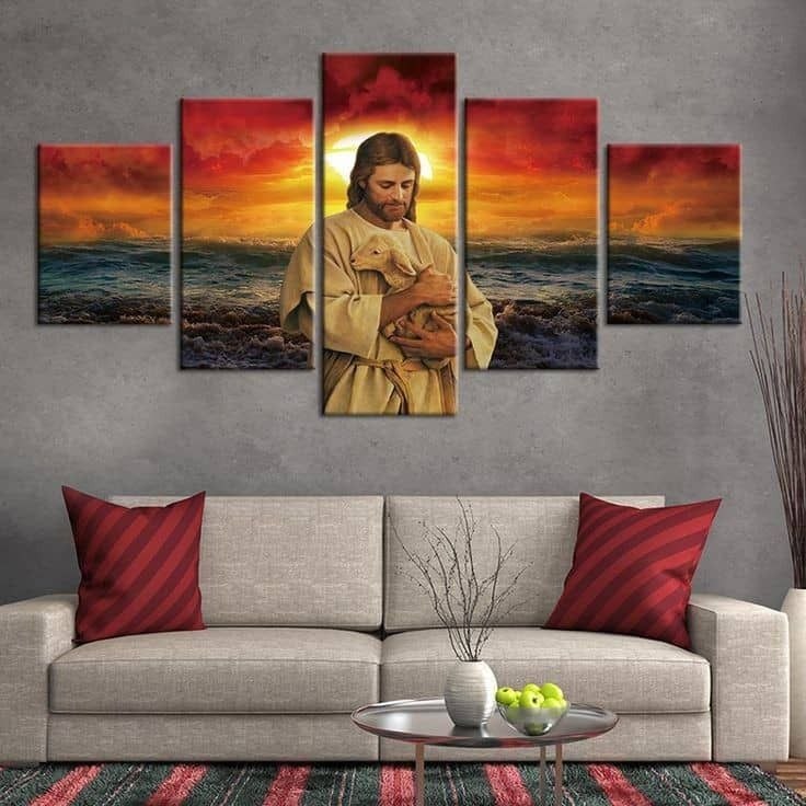 Tableau Décoration 5 en 1 Design Bangui RCA | 236 Shopping