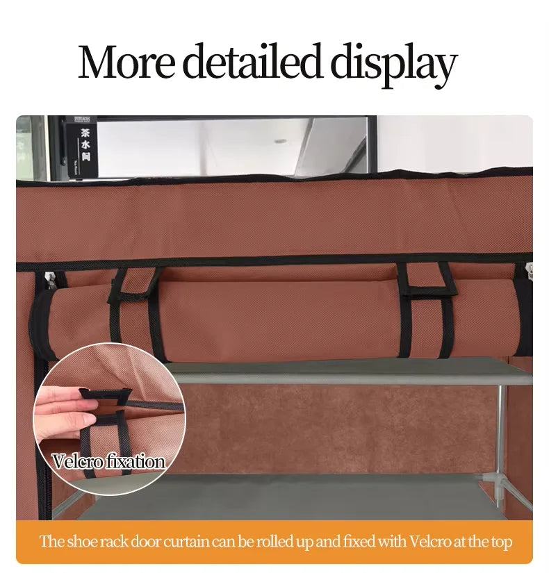 Armoire à Chaussures Économique de Haute Qualité à 9 Niveaux