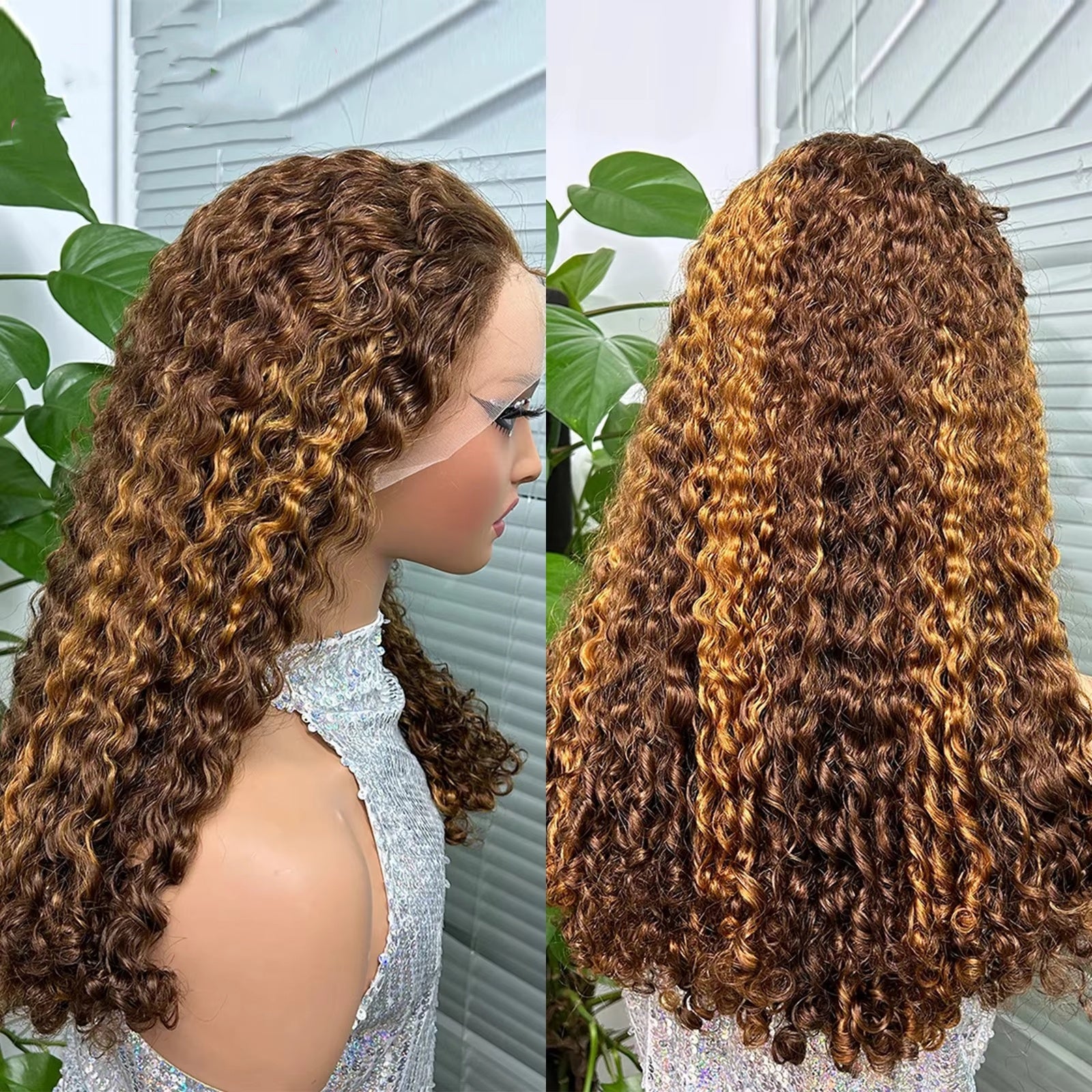 Perruque  Water Wave 100% cheveux humains