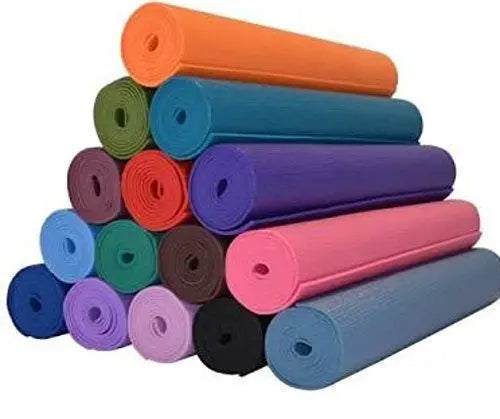 Grande tapis de sport bleu épais (1cm) pour exercices de yoga et fitness, 173x61cm, disponible à Bangui 236 Shopping. République centrafricaine